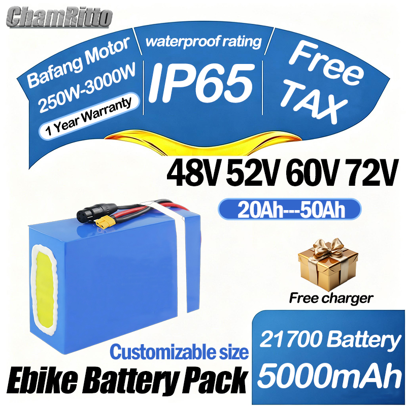 60V 30Ah 21700 Battery Pack - Akumulator do roweru elektrycznego 60V 72V