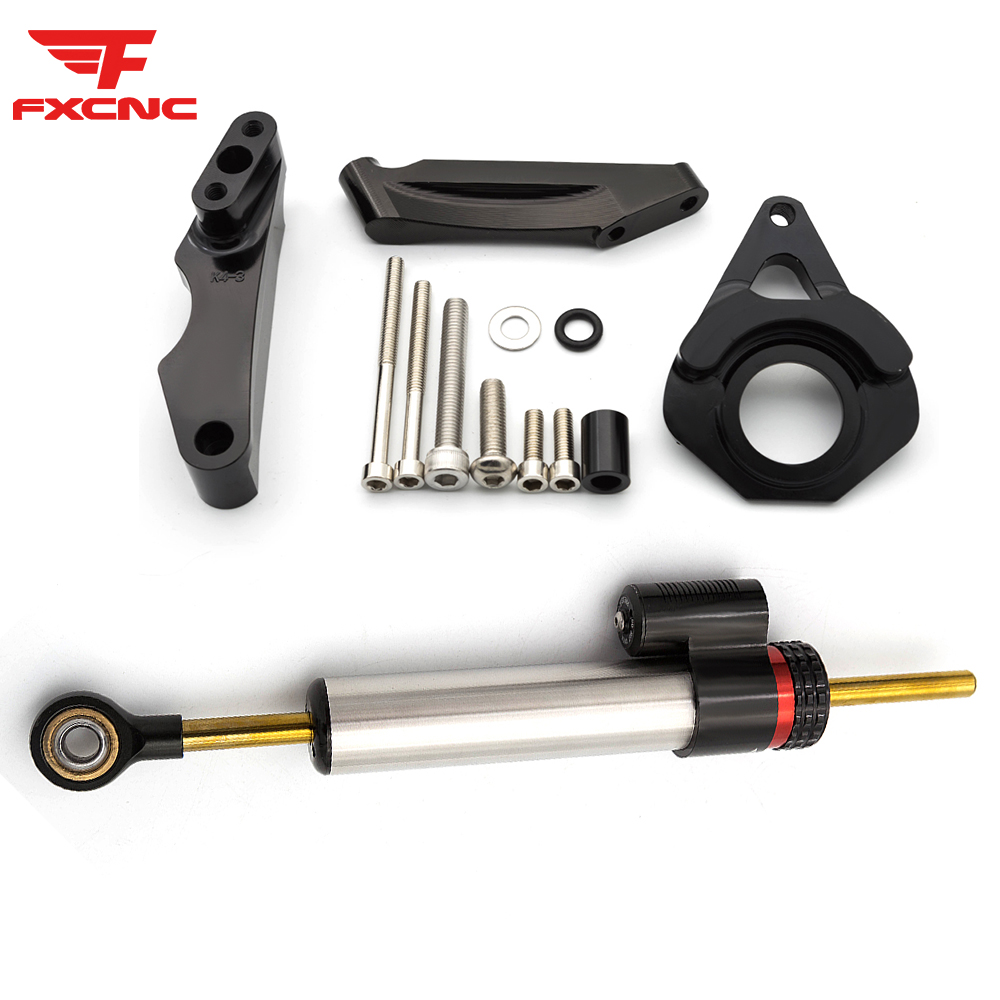 Steering Damper Stabilizer Kit Cnc - Zestaw wspornika mocującego stabilizator amortyzatora skrętu