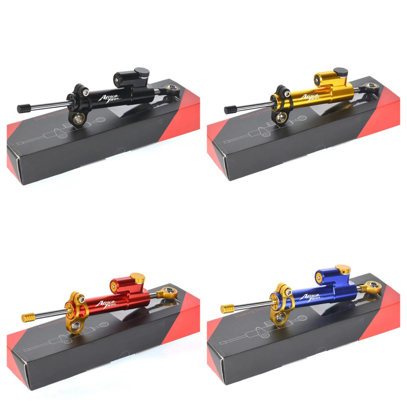 Steering Damper Stabilizer Kit Cnc - Regulowany zestaw mocowania amortyzatora stabilizatora układu