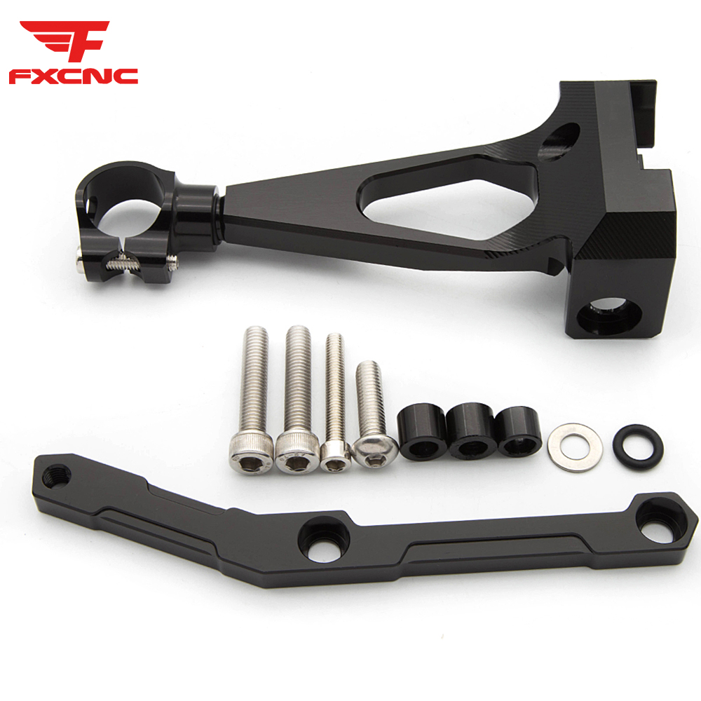 Steering Damper Stabilizer Kit Cnc - Do Yamaha MT09 FZ09 2013-2020 CNC