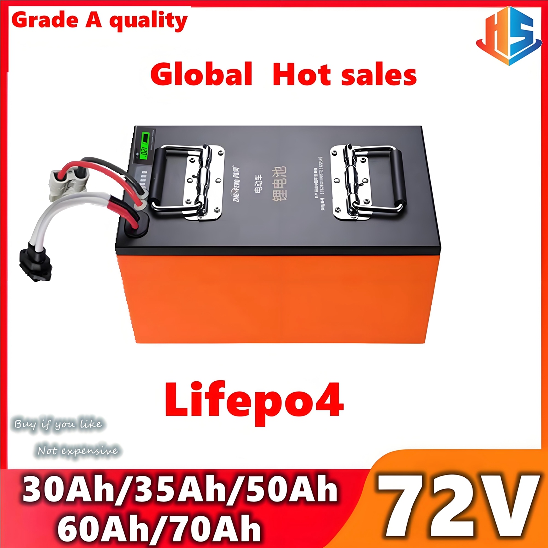 72V 30Ah Lifepo4 Battery Pack - Skuter EV 72V 50Ah 60Ah 35Ah