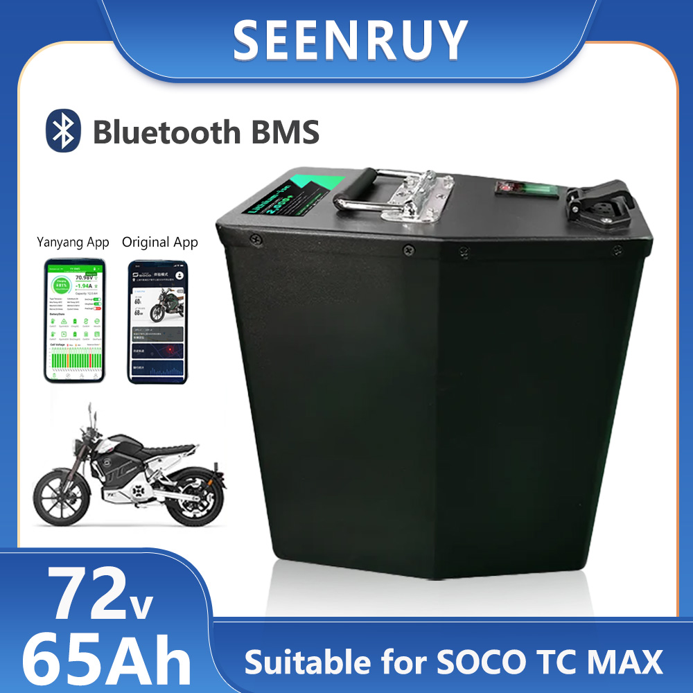 72V 30Ah Lifepo4 Battery Pack - Oryginalna bateria Seenruy Super SOCO 72V