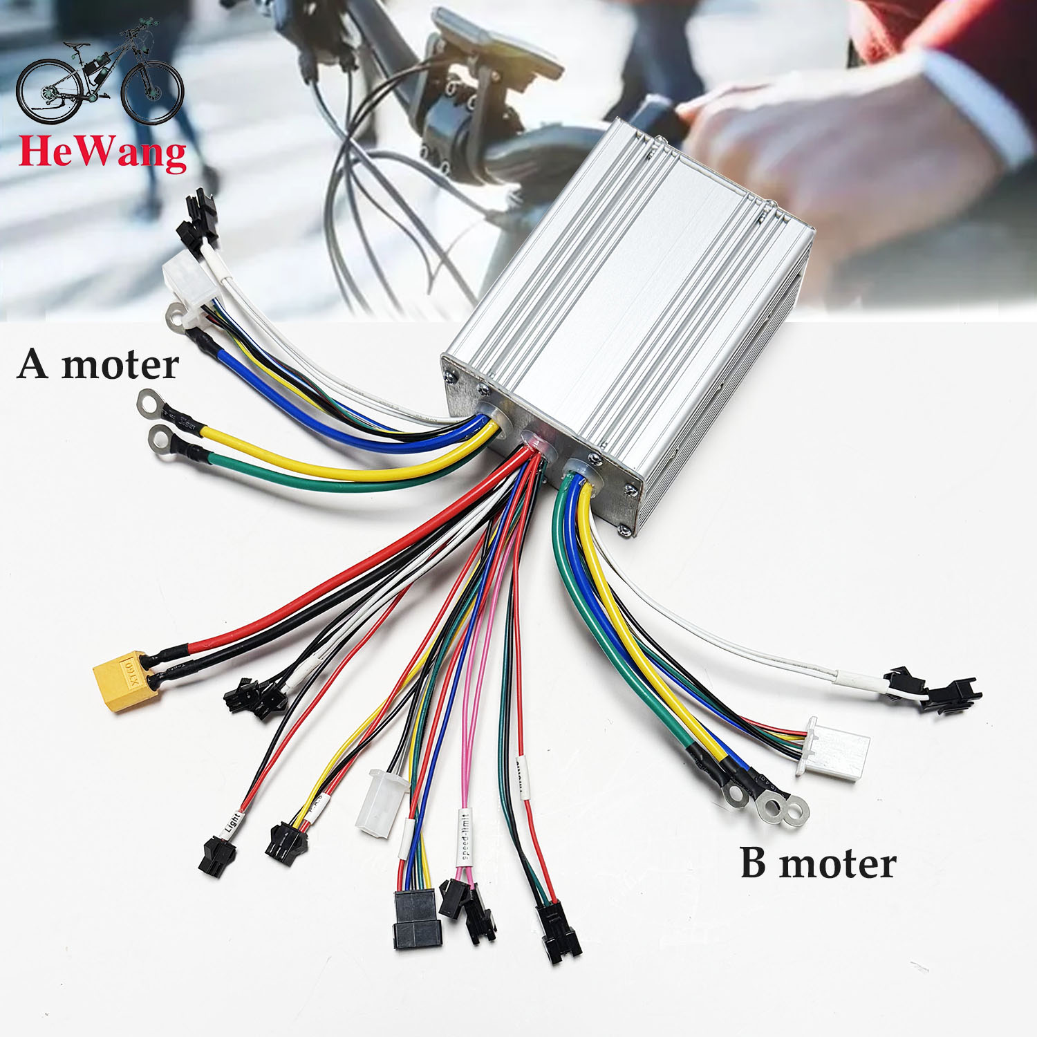 72V 45A Dual Controller - Sterownik BLDC 36V 48V 52V 60V