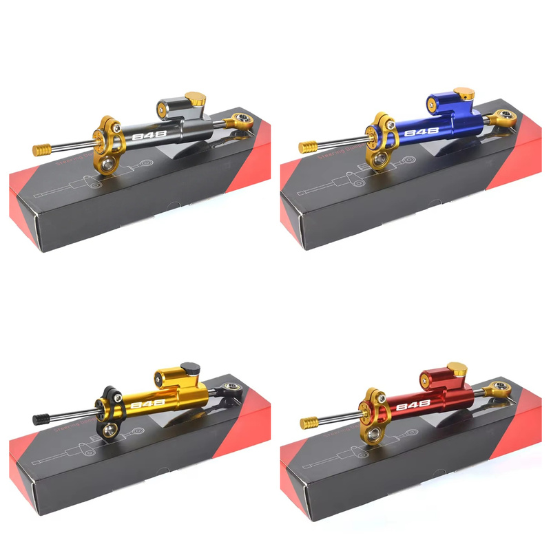 Steering Damper Stabilizer Kit Cnc - DO DUCATI 848 2007-2013 2008 2009