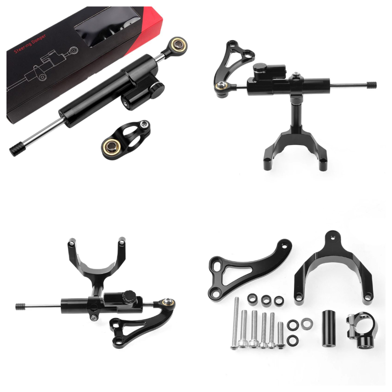 Steering Damper Stabilizer Kit Cnc - Akcesoria do GSXS750 GSX-S750 gsx-s750 2017-2021