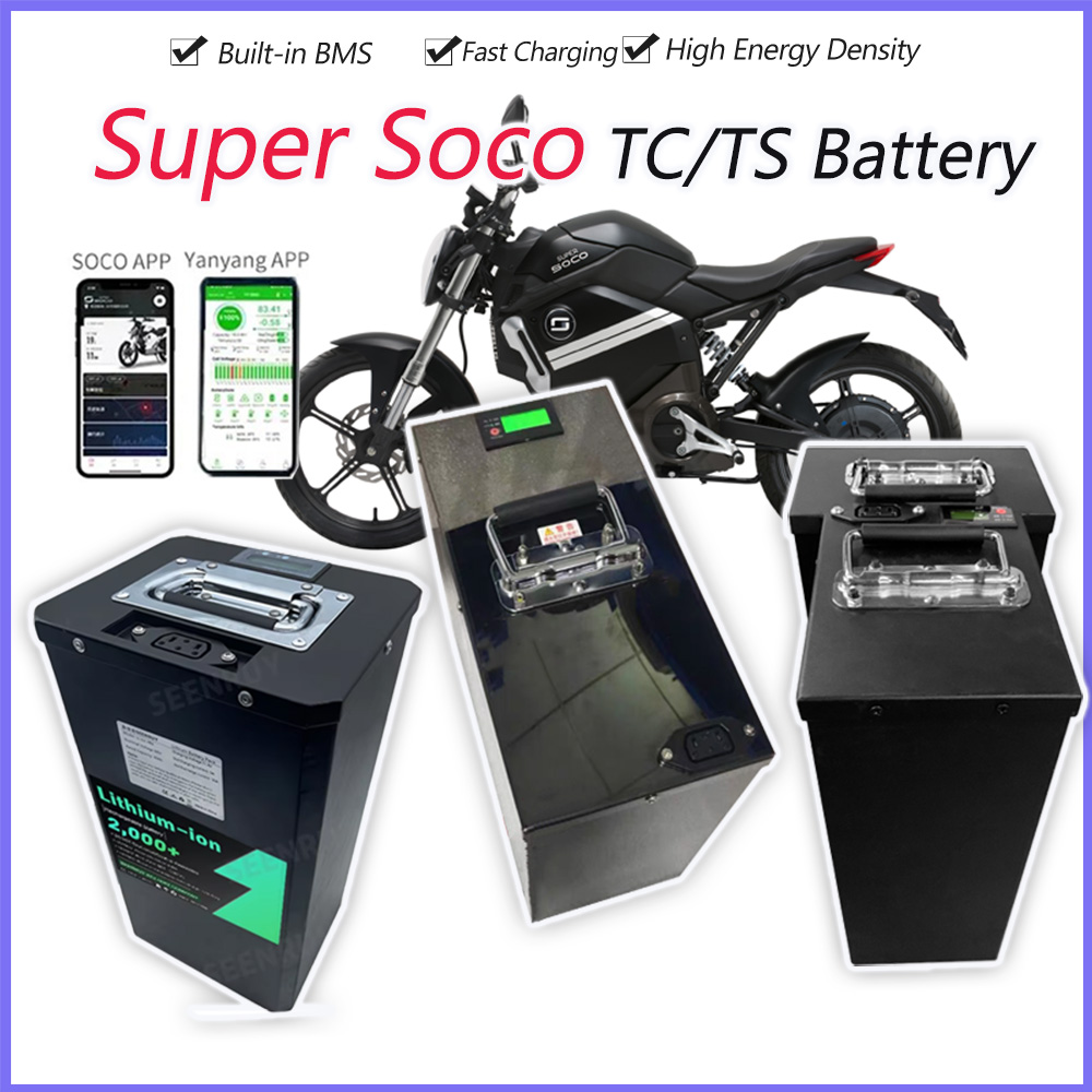 Super Soco TC TS Duża Bateria  – 72V 30Ah Lifepo4 Battery Pack recenzja i cena