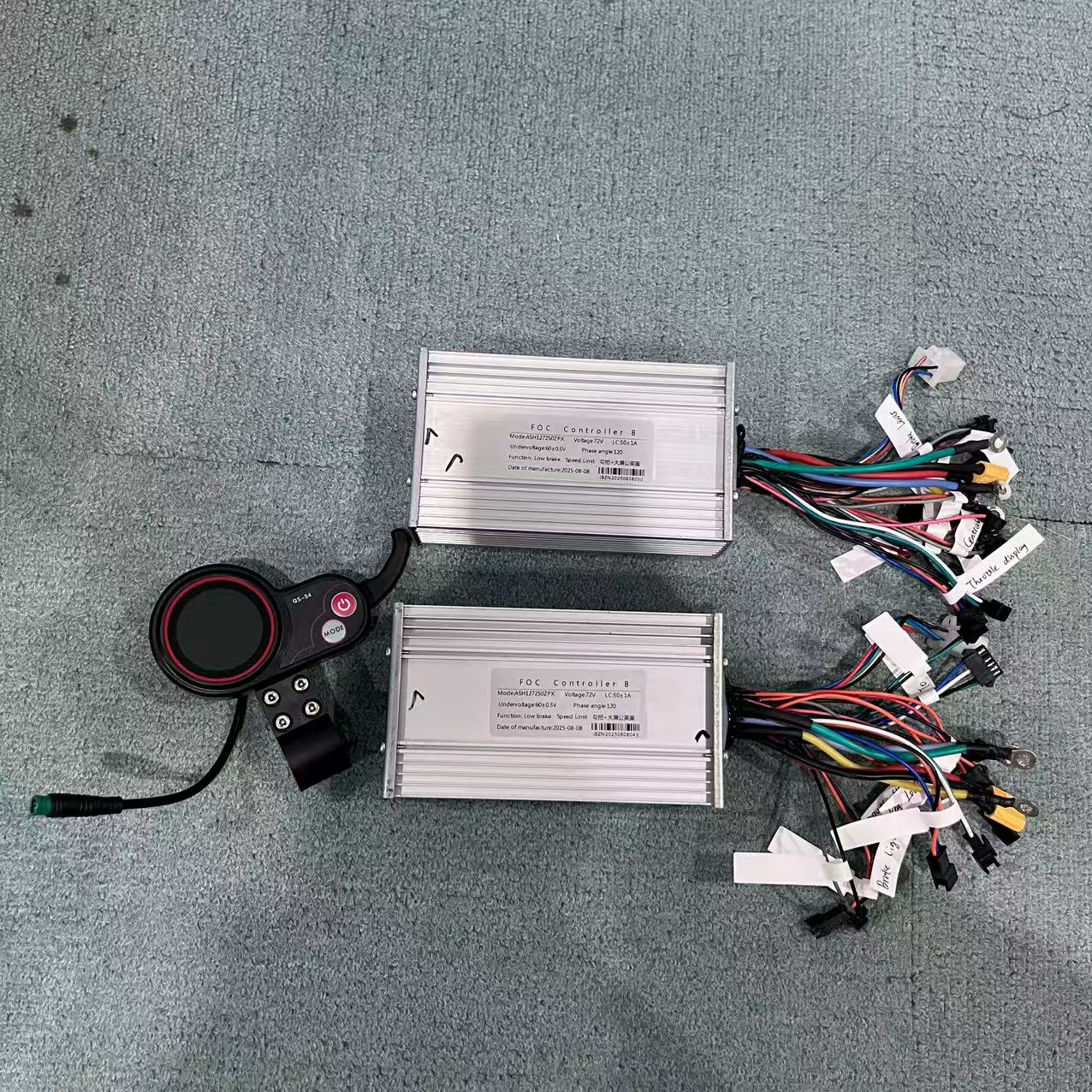 Regulator prędkości FOC do hul – 72V 45A Dual Controller recenzja i cena