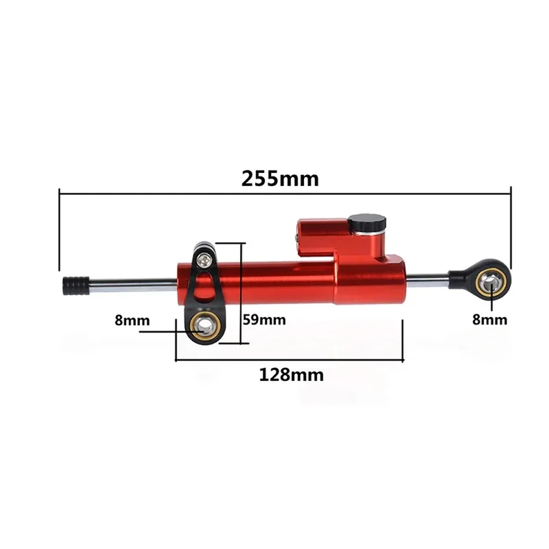 Regulowany zestaw mocowania am – Steering Damper Stabilizer Kit Cnc recenzja i cena