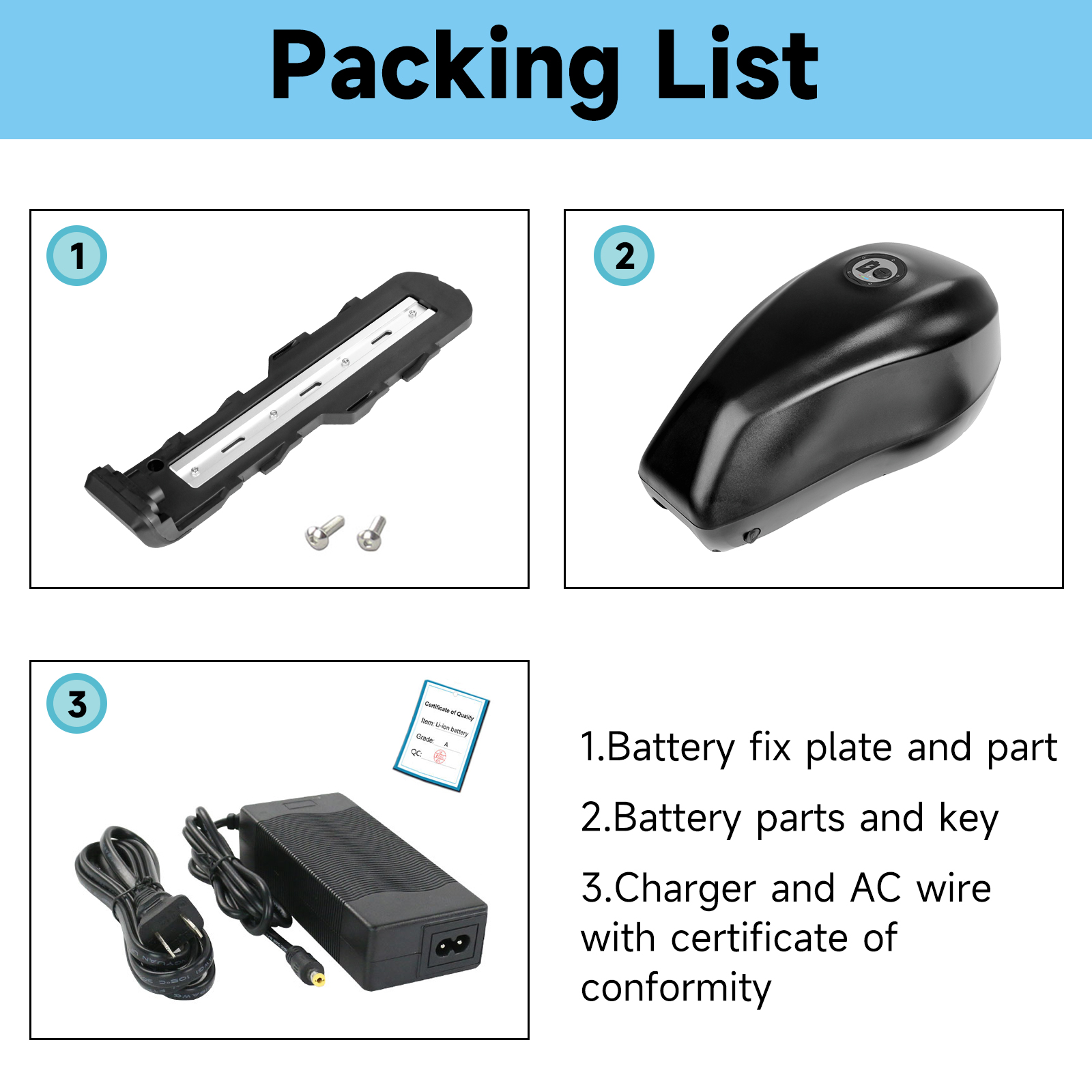 Bateria do roweru elektryczneg – 60V 30Ah 21700 Battery Pack recenzja i cena