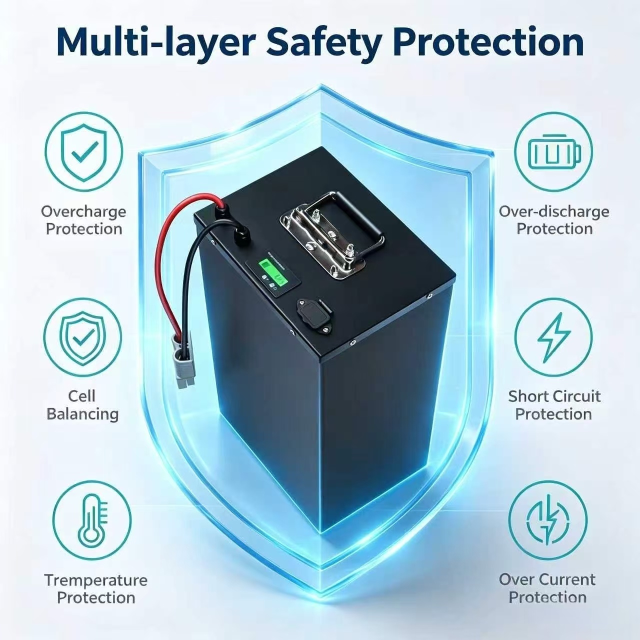 Akumulator litowo-jonowy 20S 7 – 72V 30Ah Lifepo4 Battery Pack recenzja i cena