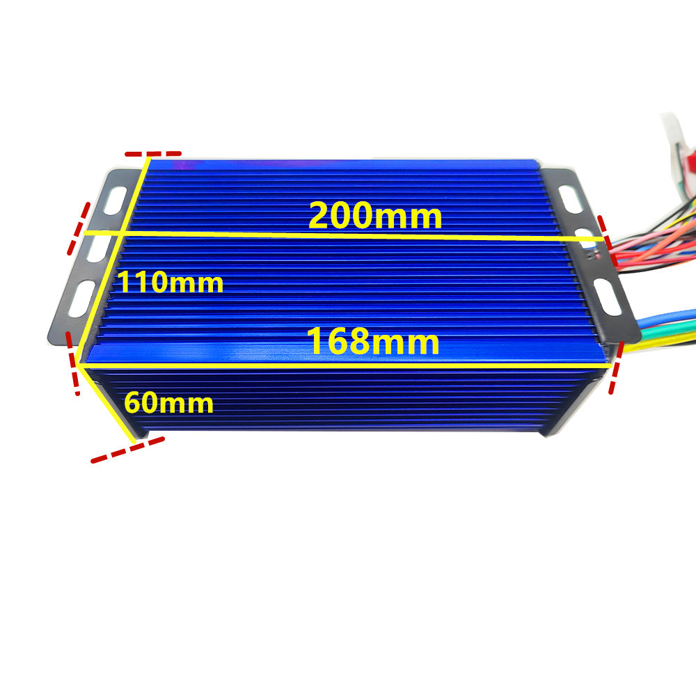 Zestaw kontrolera elektryczneg – 72V 45A Dual Controller recenzja i cena