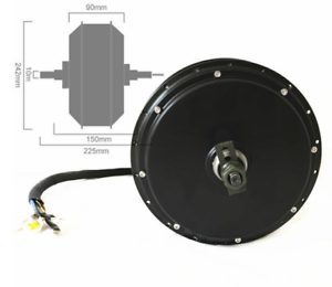 Rower elektryczny mocny 48V 60 – 60V 5000W Brushless Hub Motor recenzja i cena