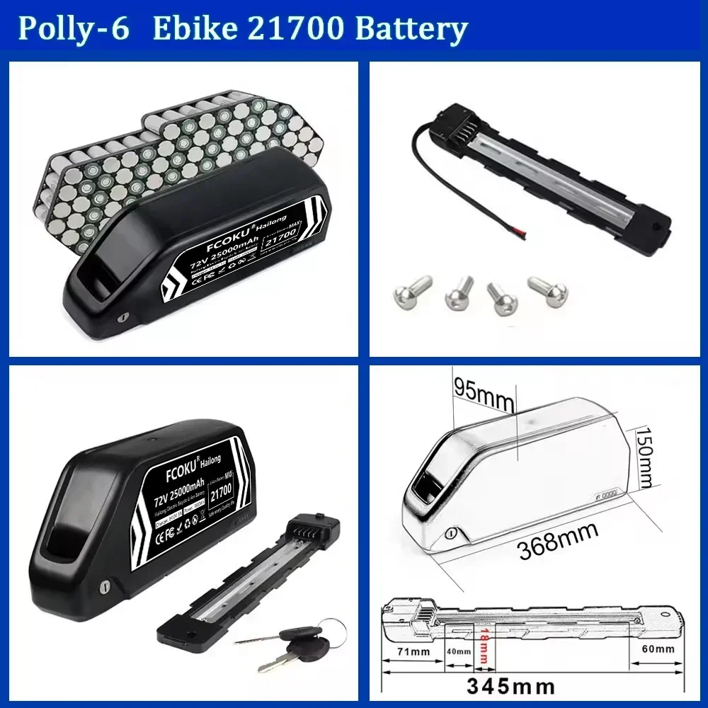 Akumulator litowy Hailong o wy – 60V 30Ah 21700 Battery Pack recenzja i cena