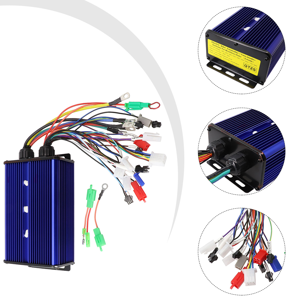 36V 48V 60V 72V 1800W bezszczo – 72V 45A Dual Controller recenzja i cena