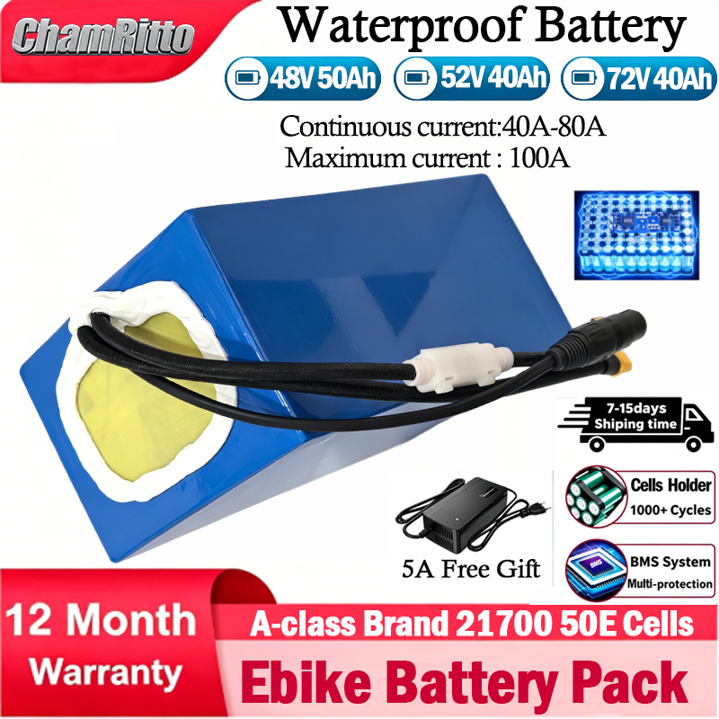 Akumulator litowy 21700 do e-b – 60V 30Ah 21700 Battery Pack recenzja i cena