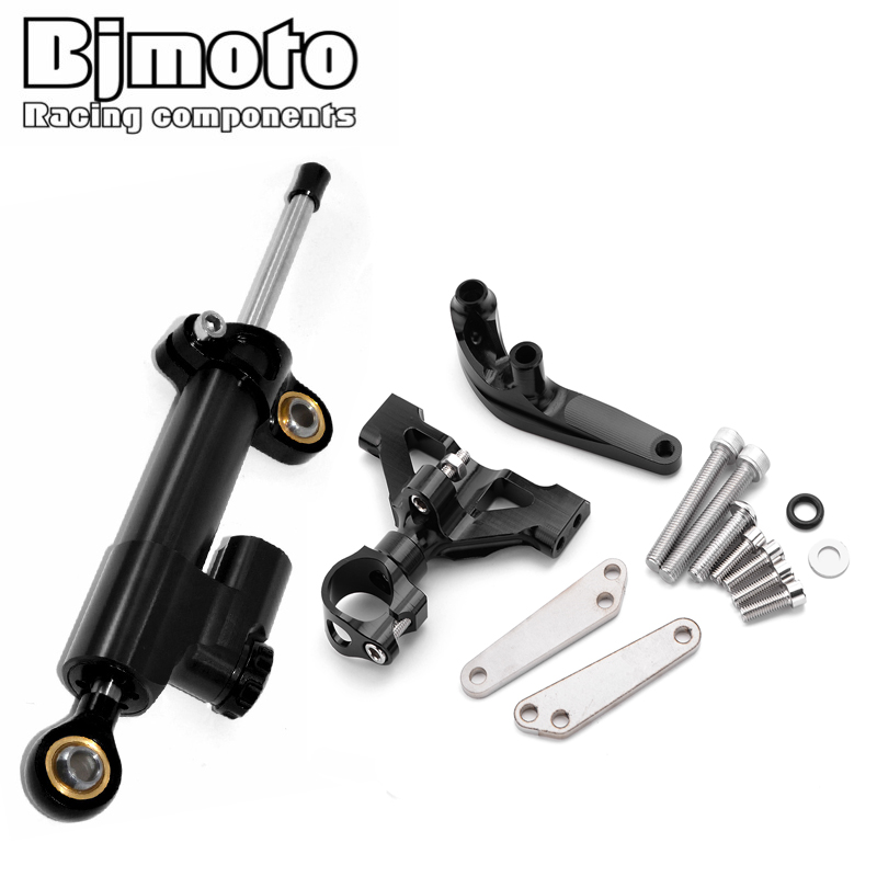 BJMOTO motocyklowy amortyzator – Steering Damper Stabilizer Kit Cnc recenzja i cena