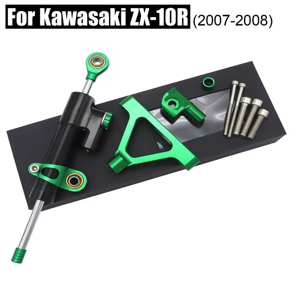 Do Kawasaki ZX10R 04-05 Motocy – Steering Damper Stabilizer Kit Cnc recenzja i cena