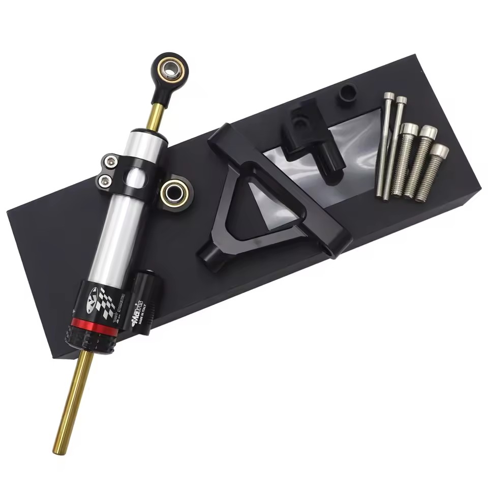 Do Kawasaki ZX10R 04-05 Motocy – Steering Damper Stabilizer Kit Cnc recenzja i cena
